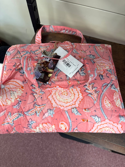 Peony Blooms -Folding Travel Kit