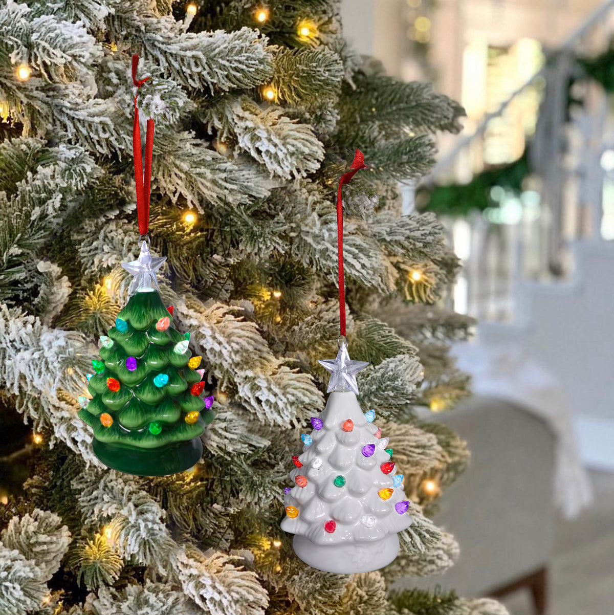 Ceramic Tree Ornament