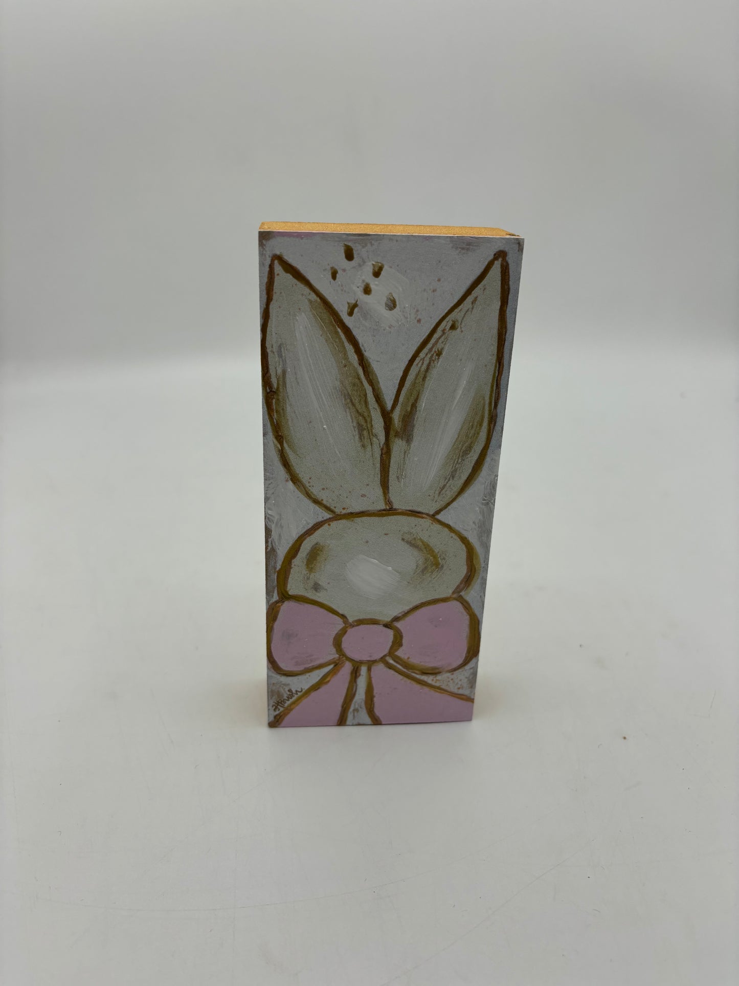 Handpainted Colorful Bunnies