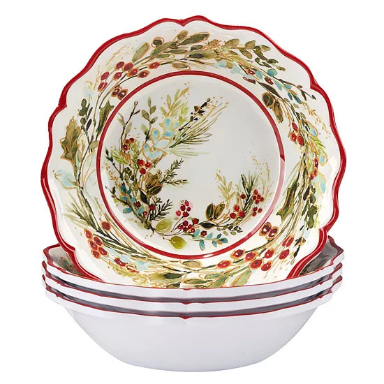 Christmas Gatherings Serving Bowl
