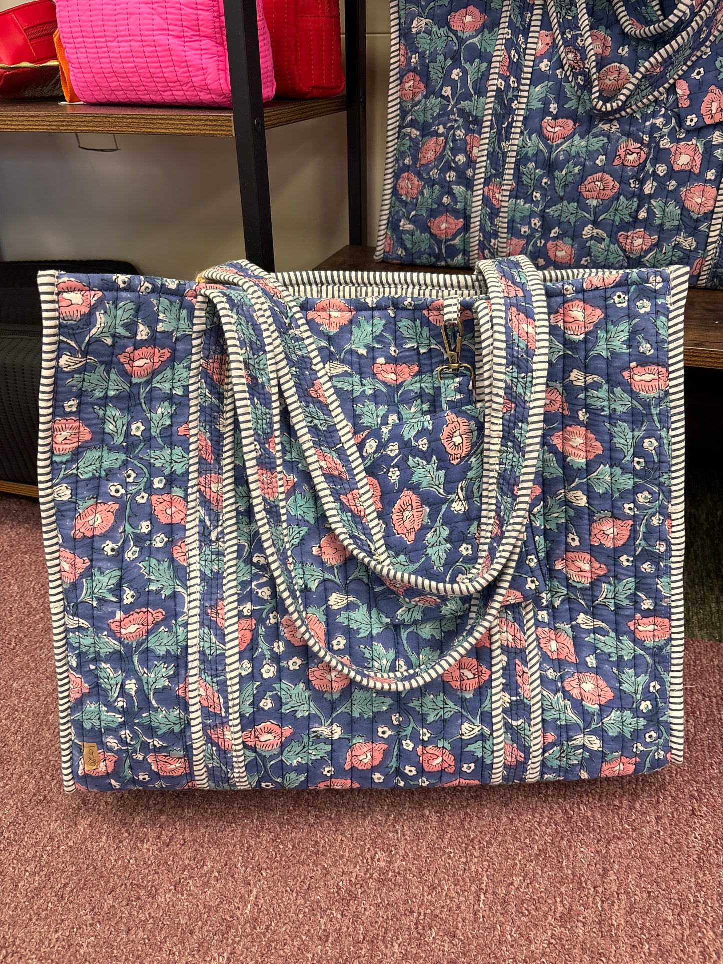 Quilted Tote Bag
