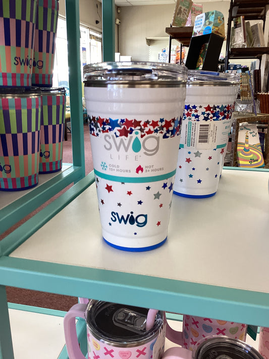 Swig party Cup- Star Spangled