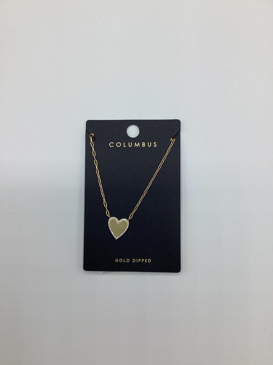 Columbus Heart Necklace