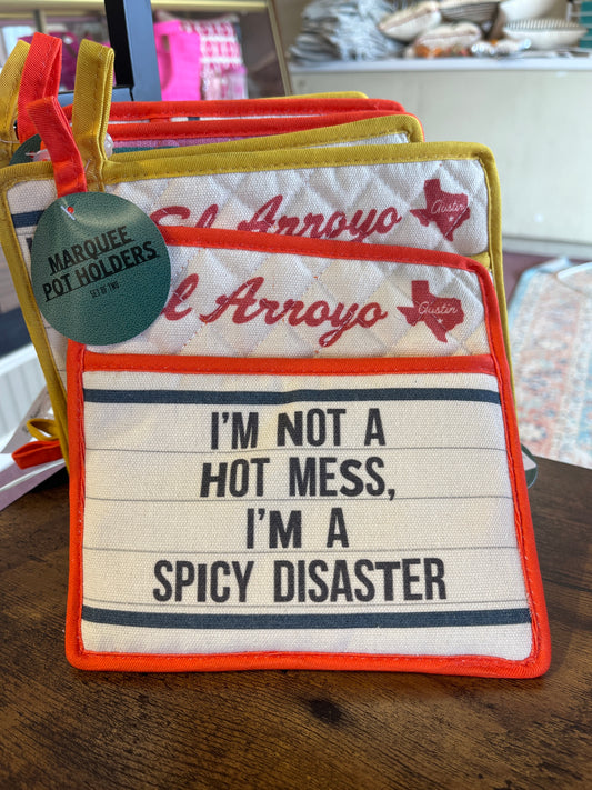 El Arroyo Marquee Pot Holders