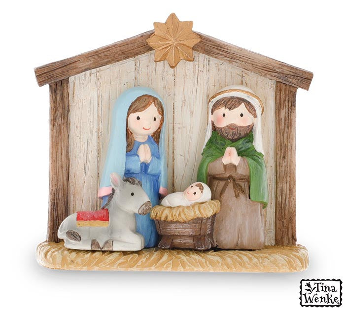 Kid Nativity Shelf Sitter
