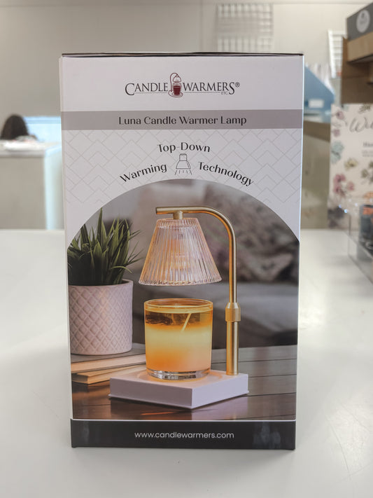 Luna Candle Warmer Lamp Gold