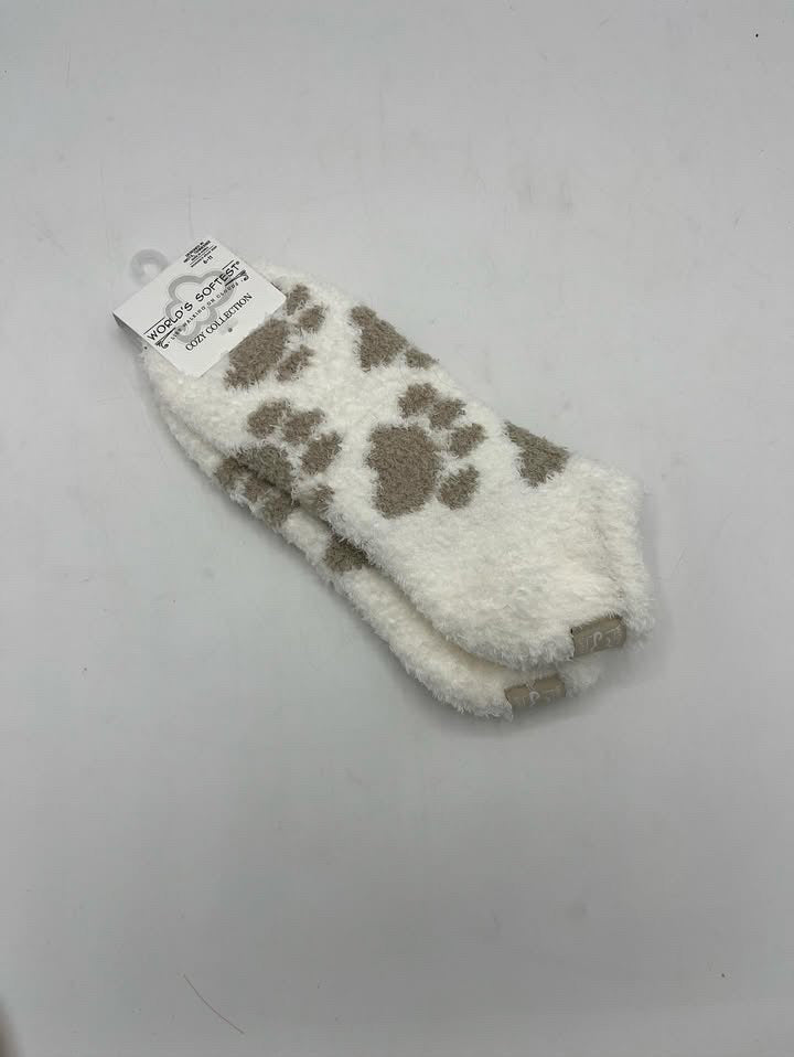 Worlds softest socks- stone paw