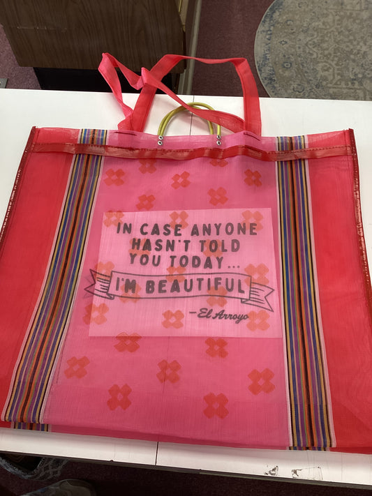XL tote- Im beautiful