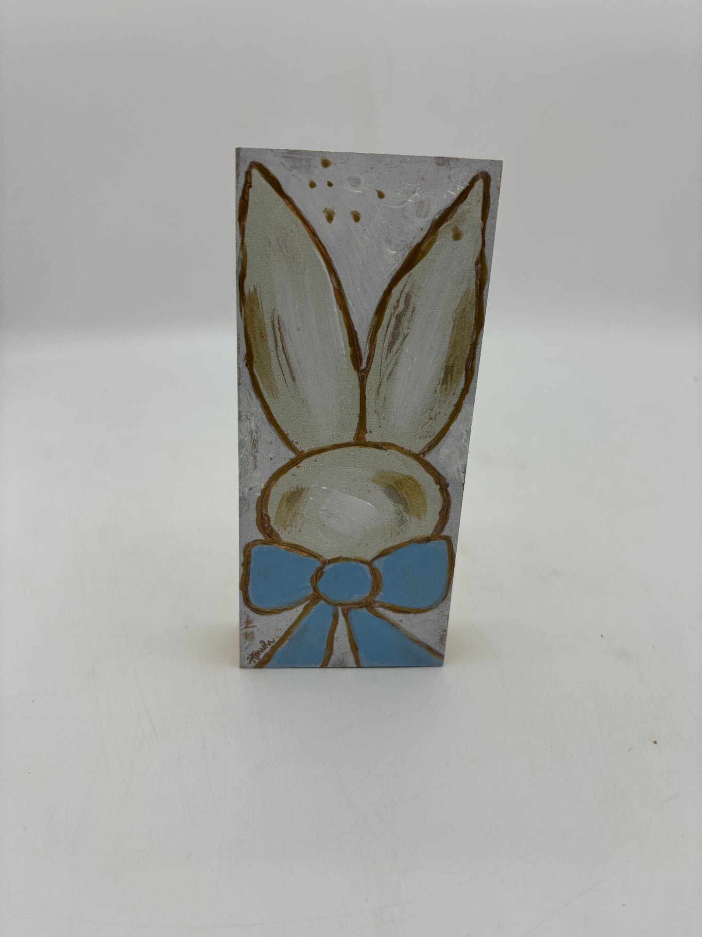 Handpainted Colorful Bunnies
