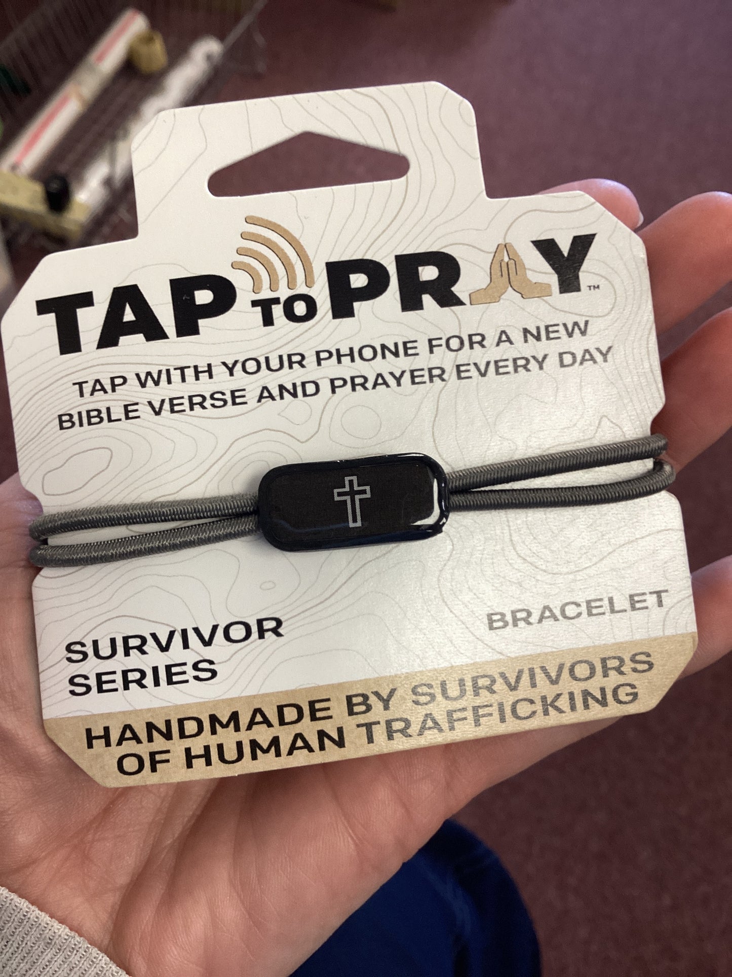 Tap to Pray Survivor Series Tactical Bracelet