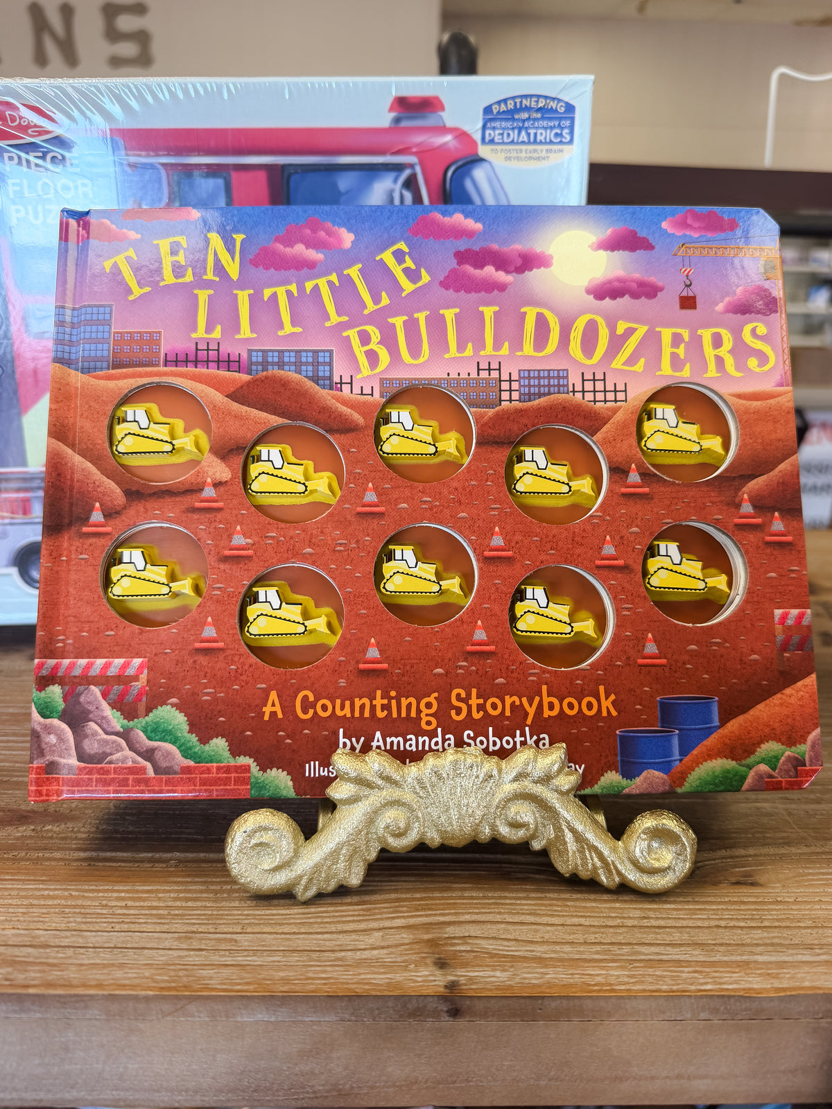 Ten Little Bulldozers- Children's Counting Book