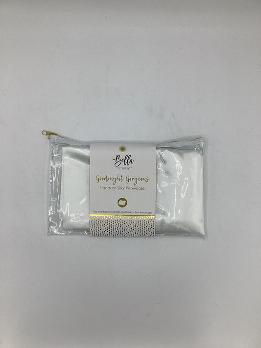 Bella Silk Pillow Case White