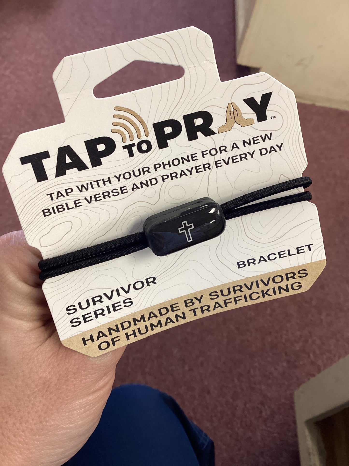 Tap to Pray Survivor Series Tactical Bracelet