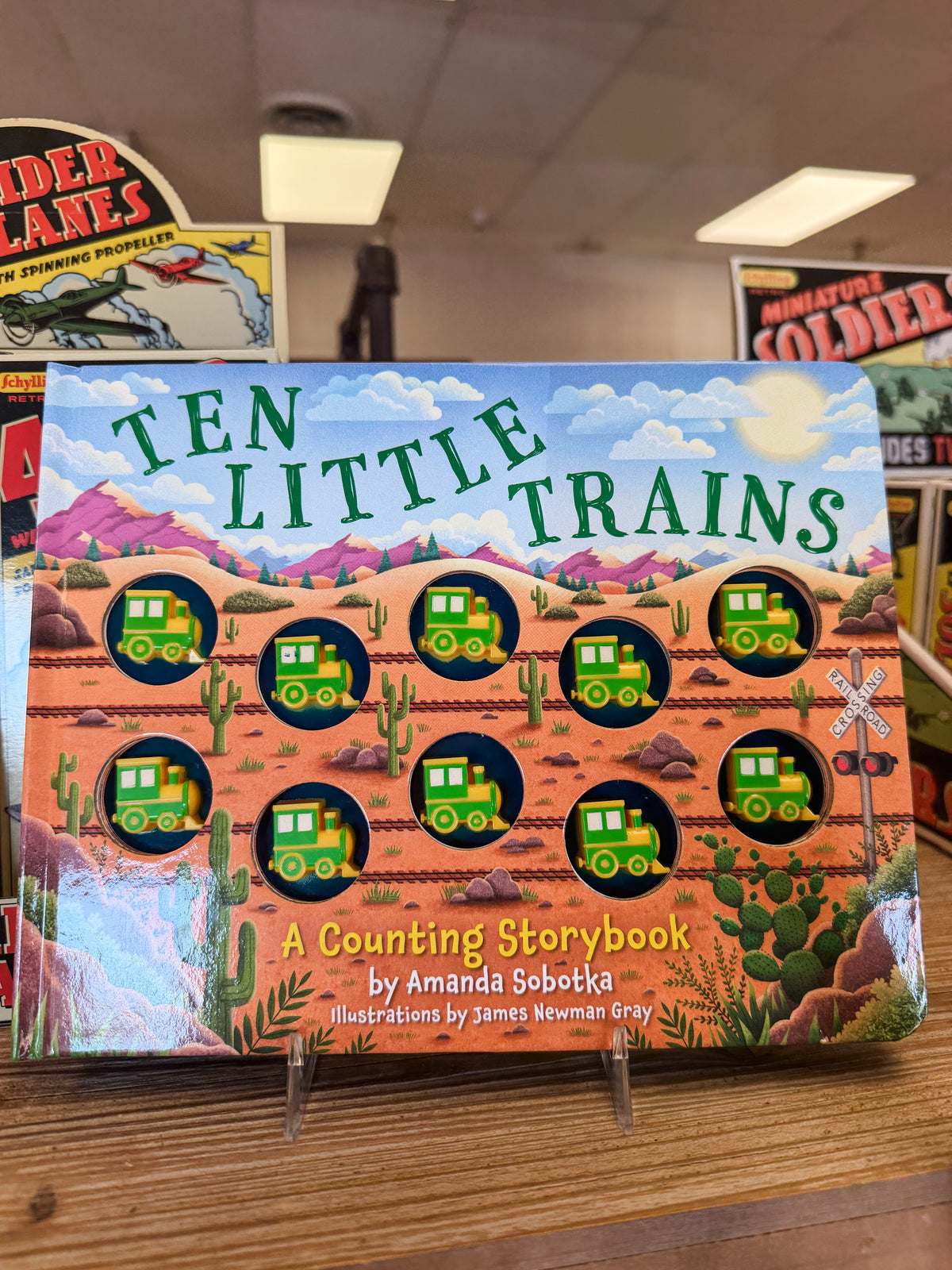 Ten Little Trains- Children's Counting Book