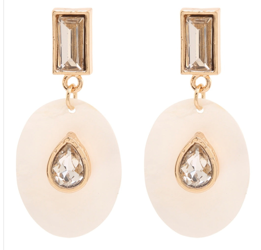 GDS Gem Disc Earrings