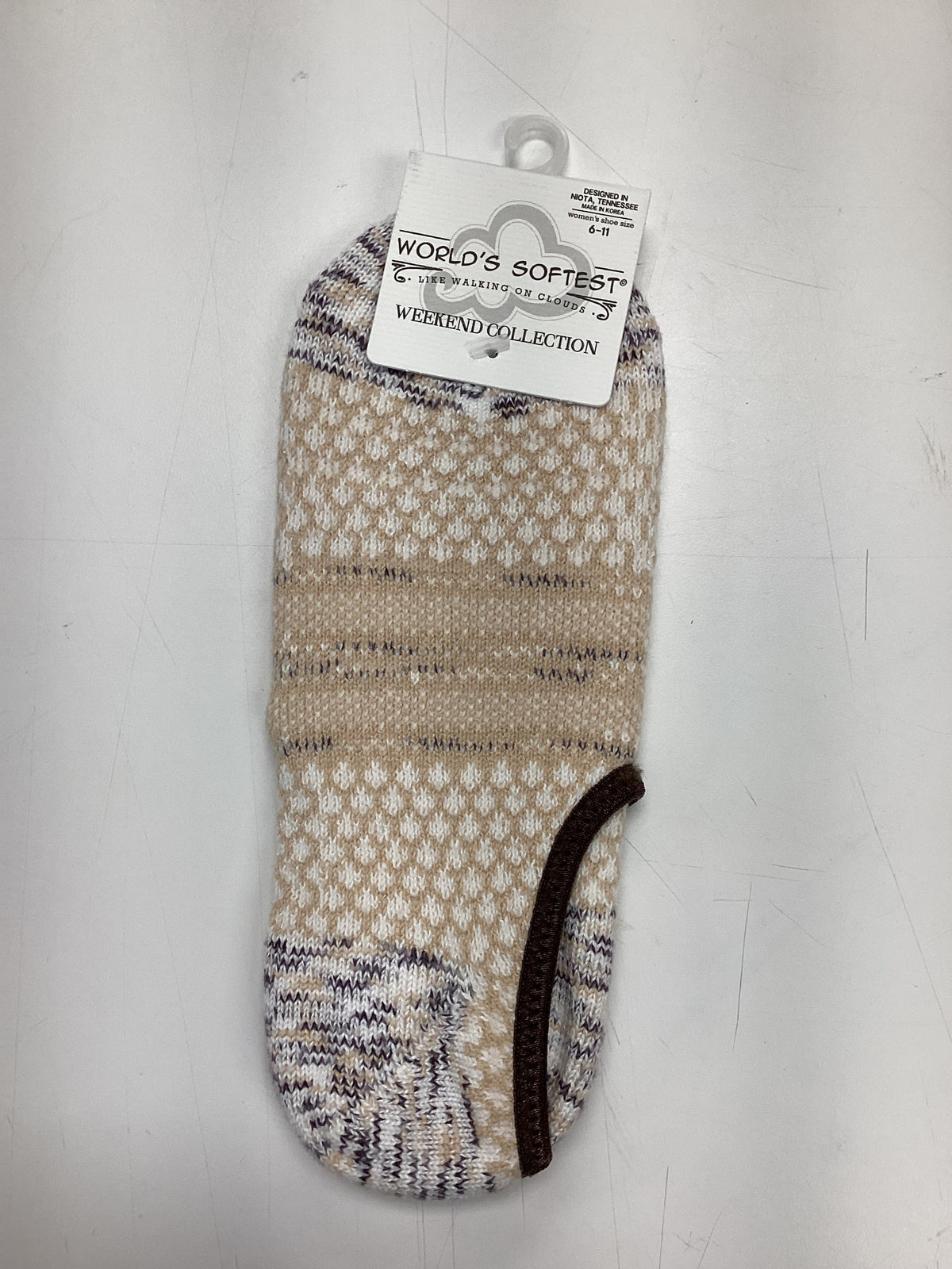 Worlds softest socks- cookie short