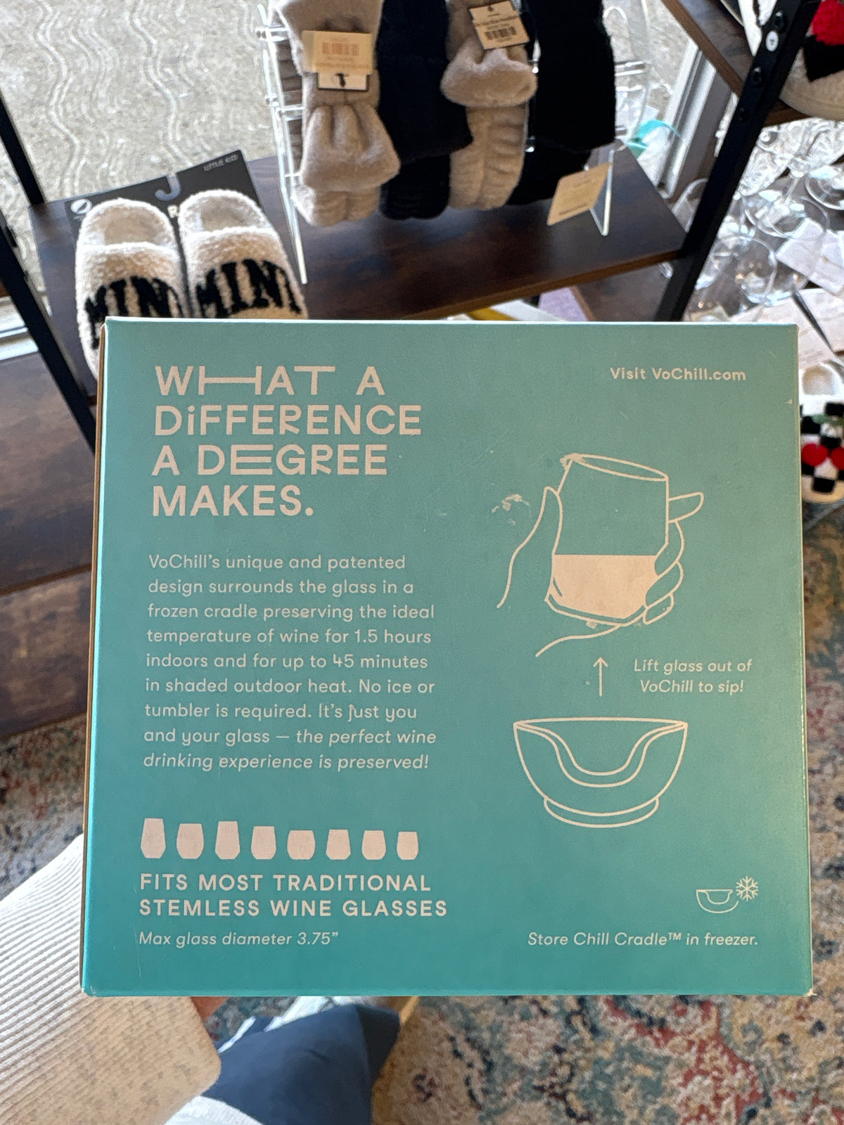 VoChill Stemless Wine Chiller