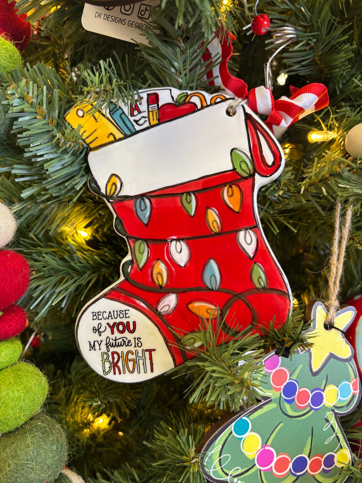 Future Bright Teacher Ornament