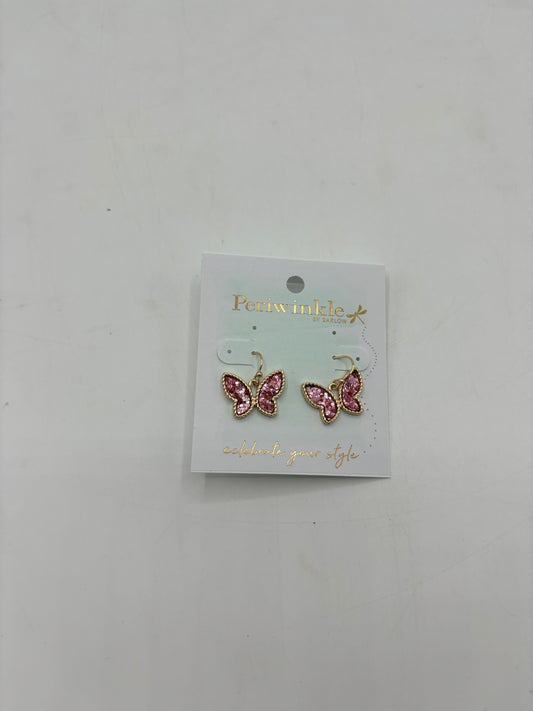 Gold Butterfly Earrings
