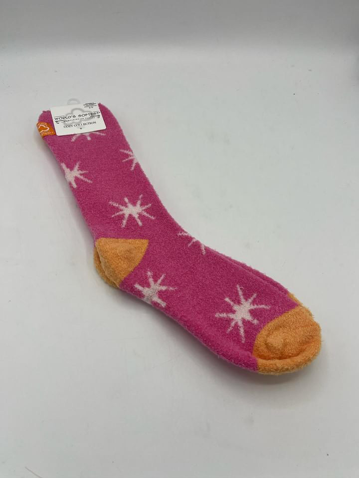 Worlds softest socks- starburst pink