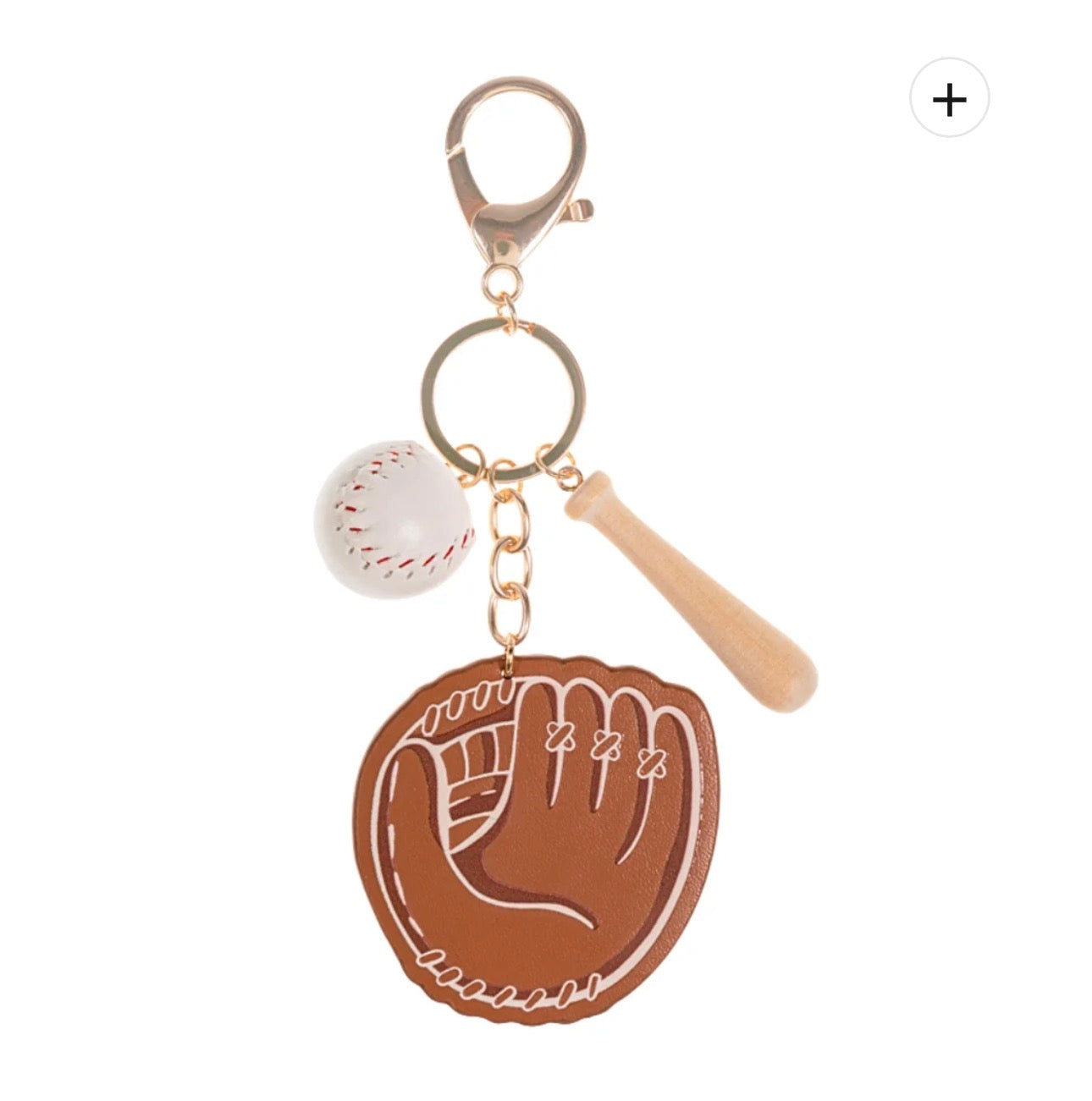 Baseball Keychain