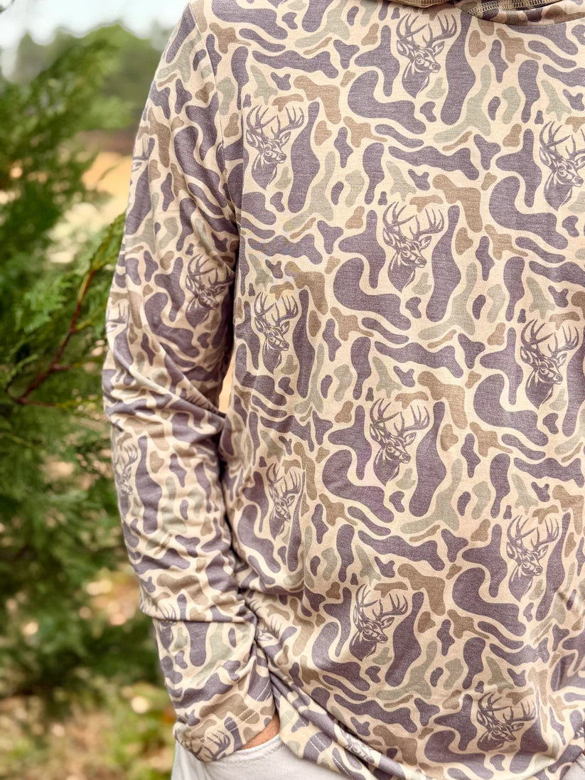 Camo Deer Hoodie