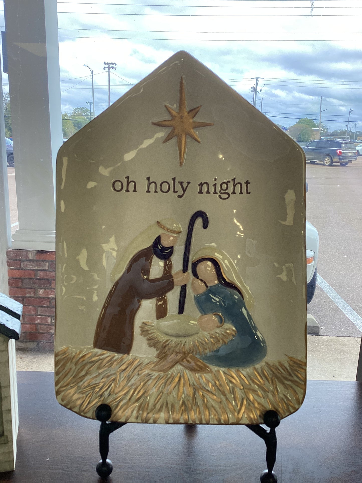 Oh Holy Night tray