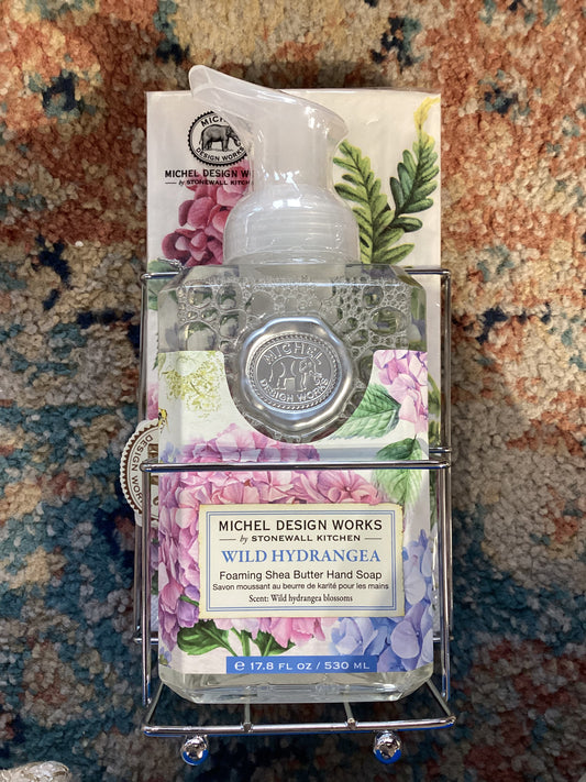 Michel Design Works Soap and Napkin Set