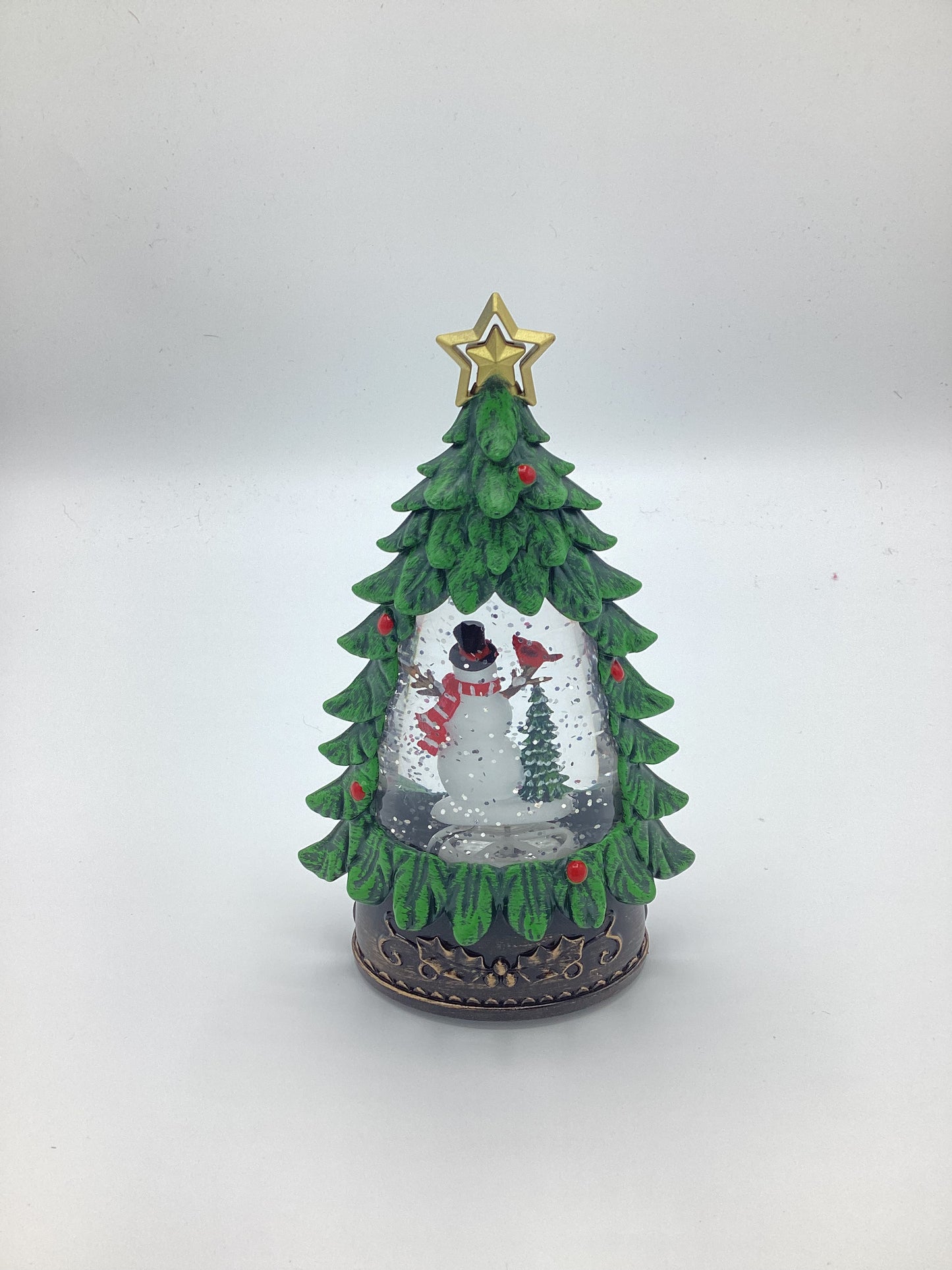 Christmas Harmony Glitter Lantern