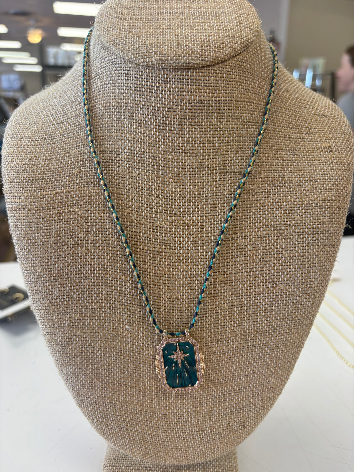 Paracard Enamel Necklace