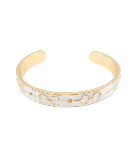 Horsebit Coated Cuff