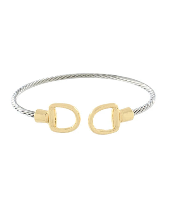 Horsebit End Cuff