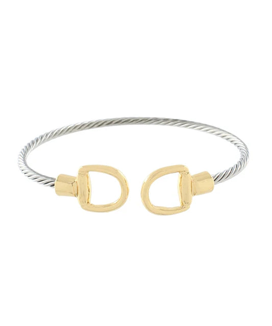 Horsebit End Cuff