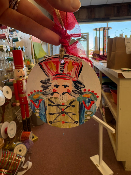 Red Nutcracker Ornament
