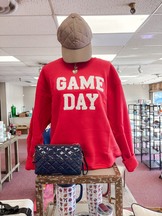 Red Game Day Sweatshirt
