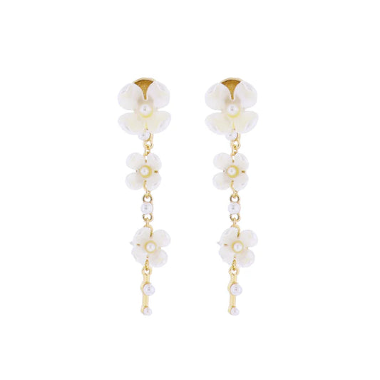 Falling Flowers Earring