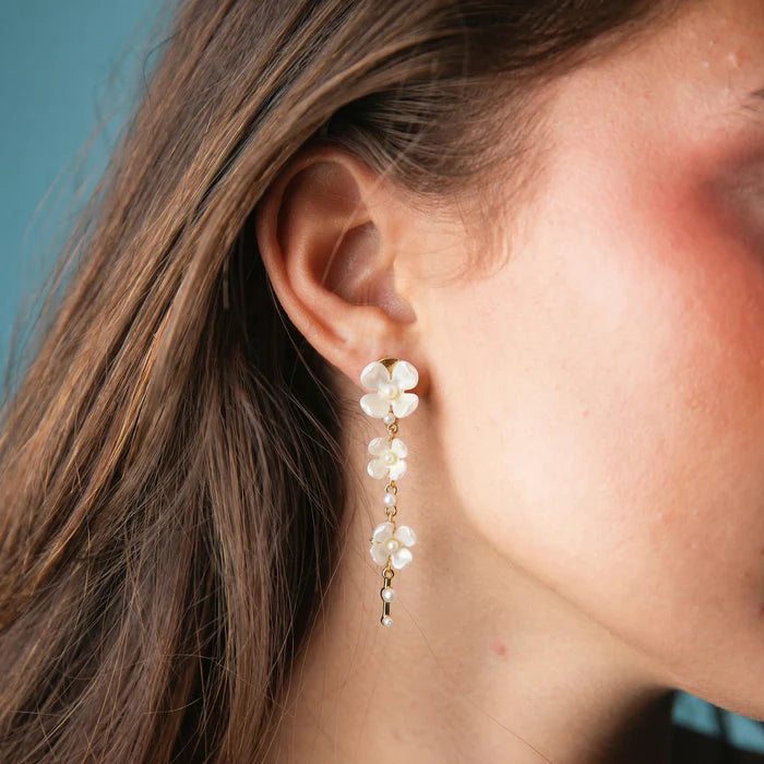 Falling Flowers Earring