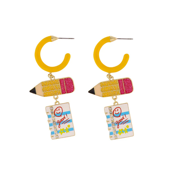 Pencil & Paper Earrings