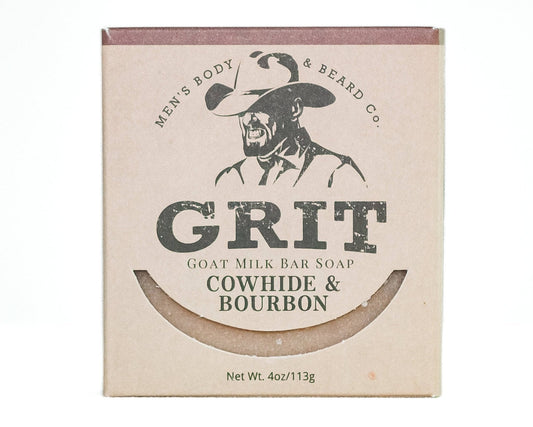 Cowhide & Bourbon Bar Soap
