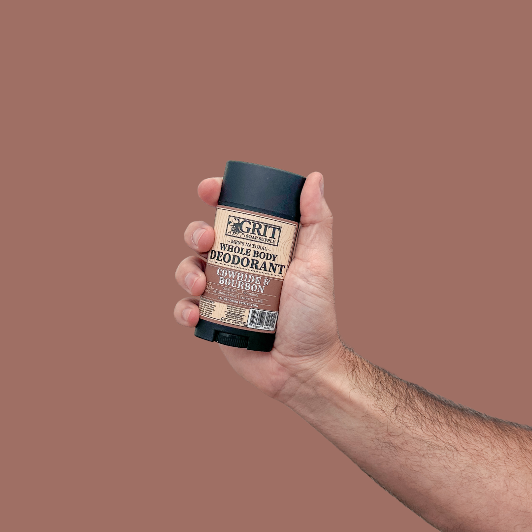 Cowhide Bourbon Stick Whole Body Deodorant