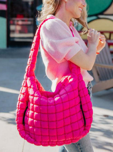 Quilted Hobo Tote