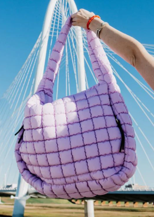 Quilted Hobo Tote