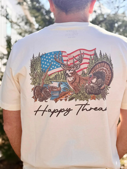 Patriotic Wildlife Tee