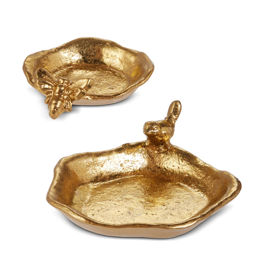Bee and Bird Trinket Tray