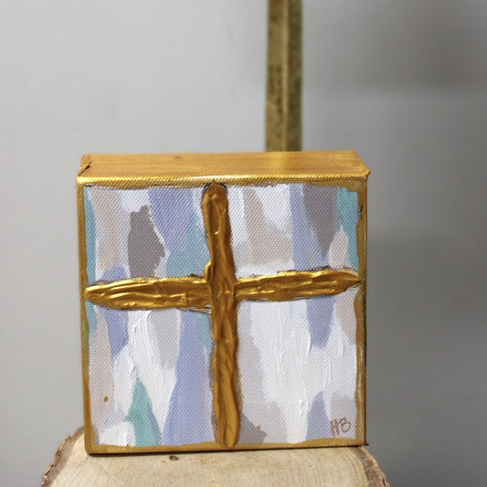 Blue/Gold Cross