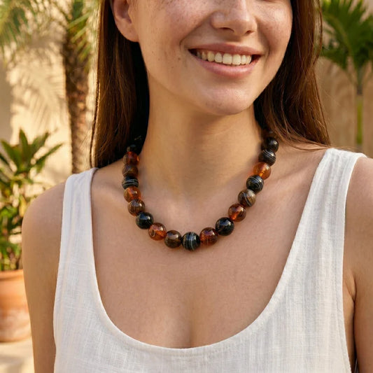 Chunky Beaded Necklace