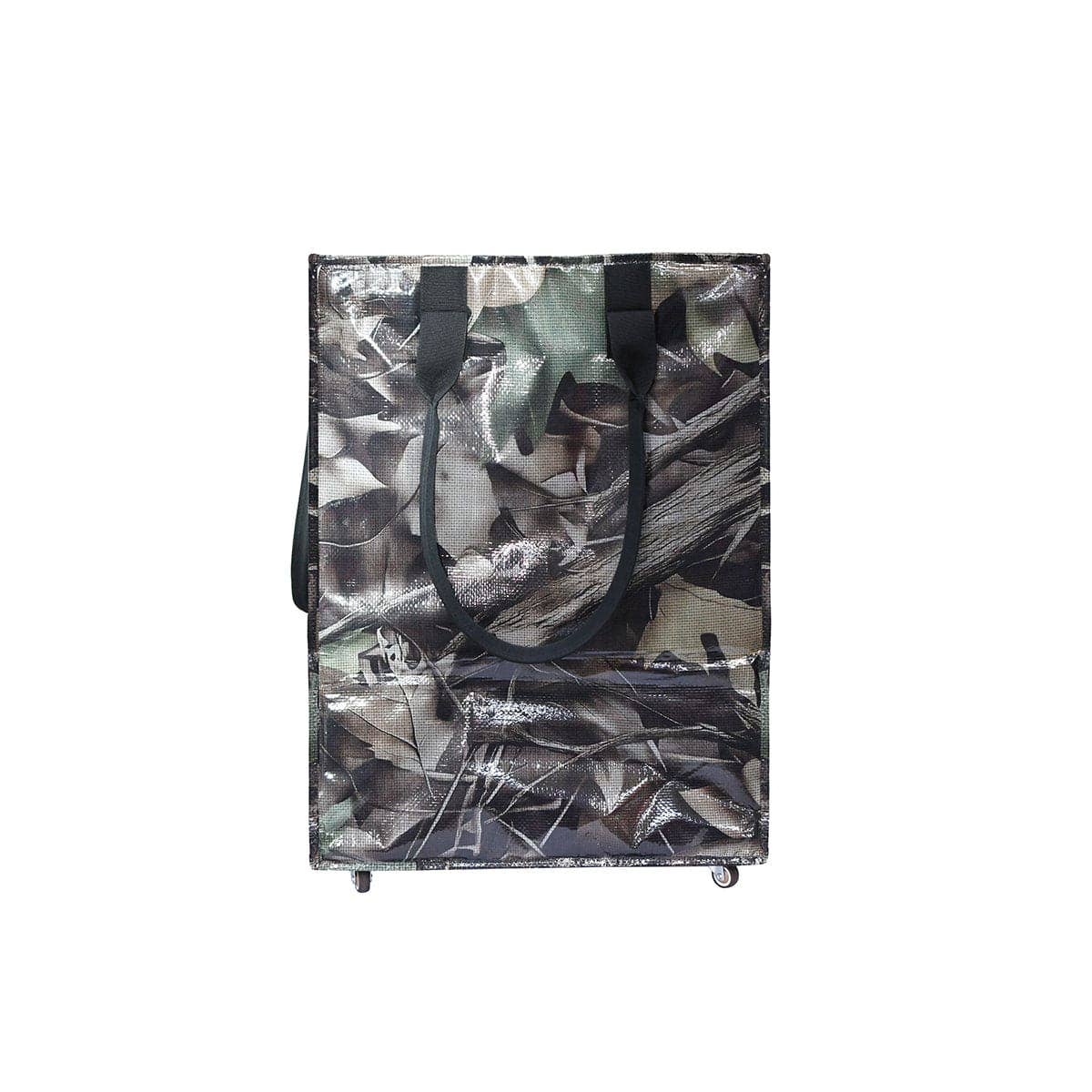 RT301 RT302 Foldable Rolling Shopping Bag with Neoprene Handle