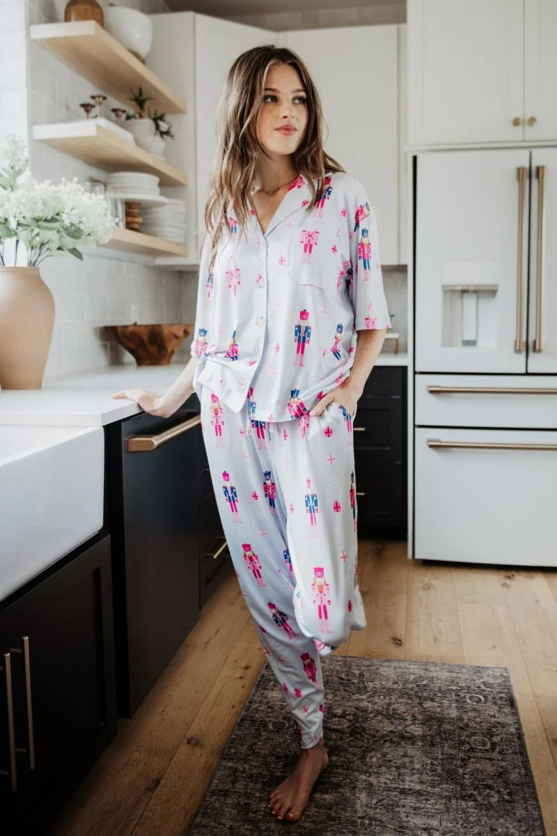 Nutcrackers Christmas Pajama Set