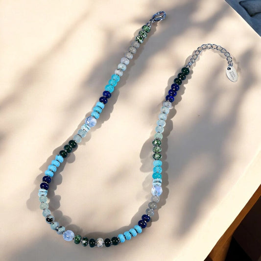 Ocean Breeze Stone Necklace