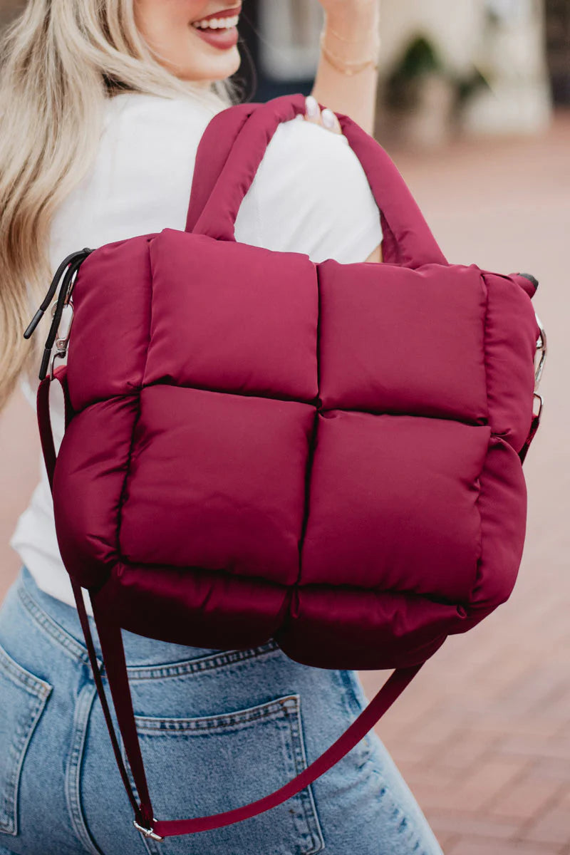 Mini Puffer Tote